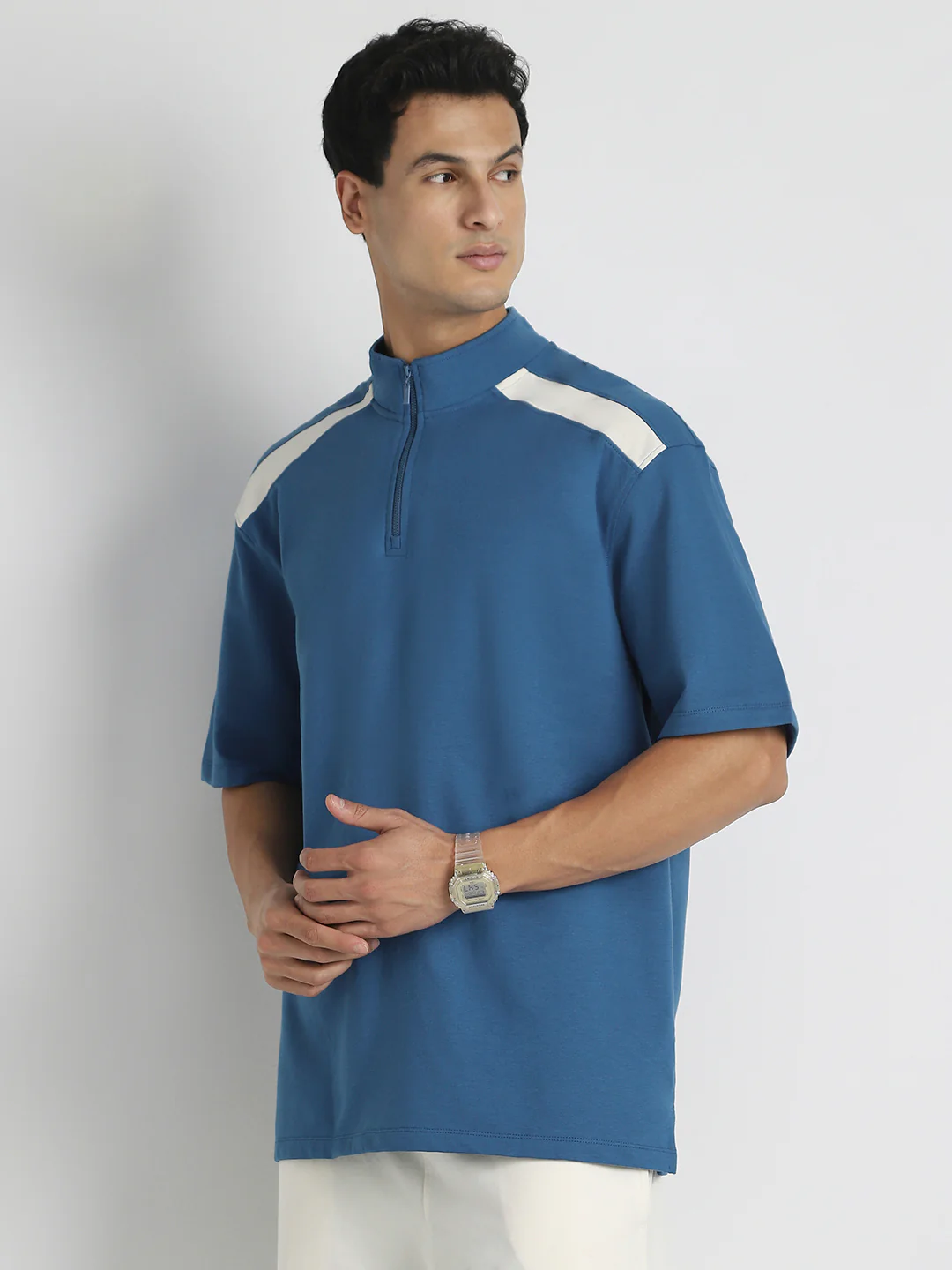 Raglan Oversized Polo - Image 11