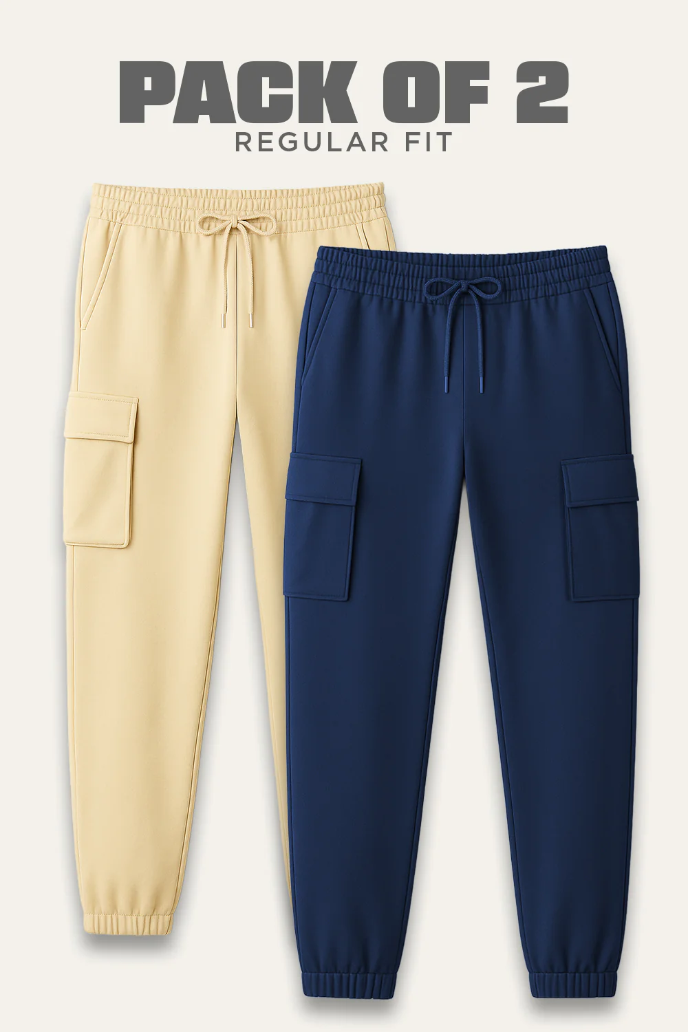 2-Pack Essential Cargo Joggers - Image 8