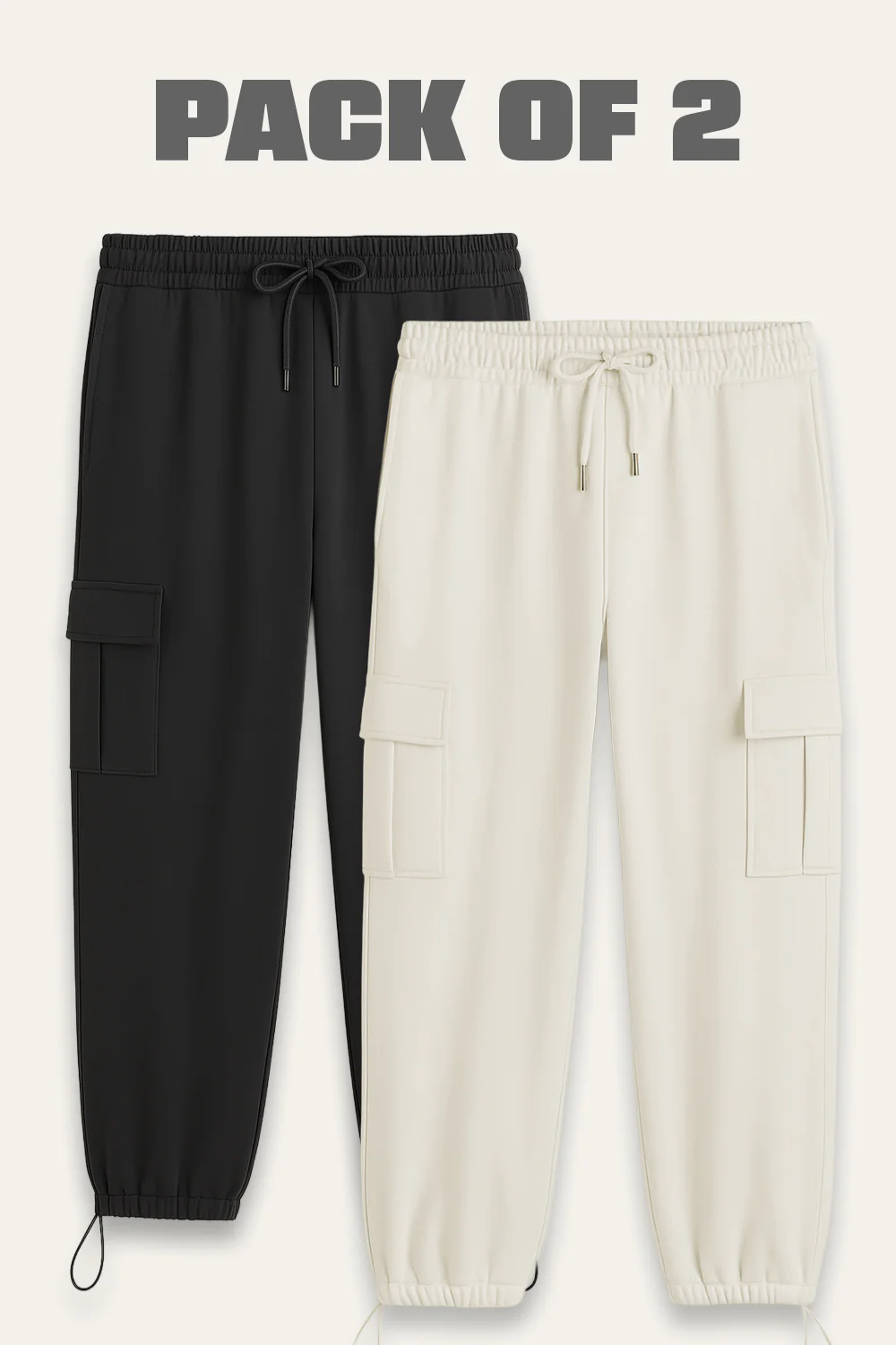 2-Pack Relaxed Fit Cargo Joggers - Image 7