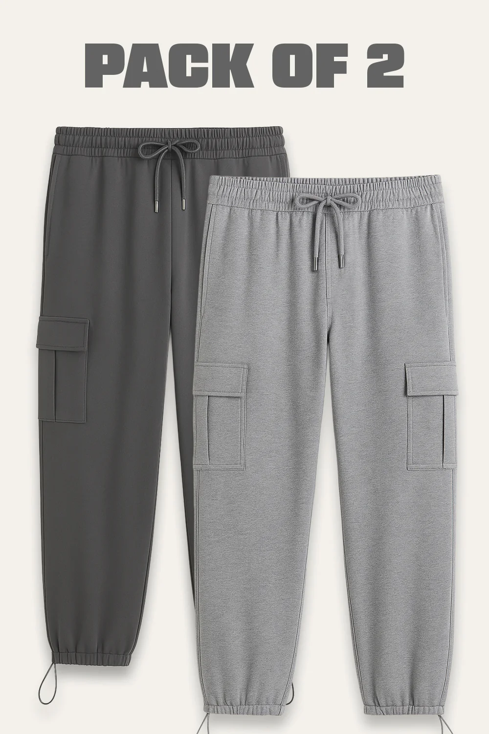 2-Pack Relaxed Fit Cargo Joggers - Image 6