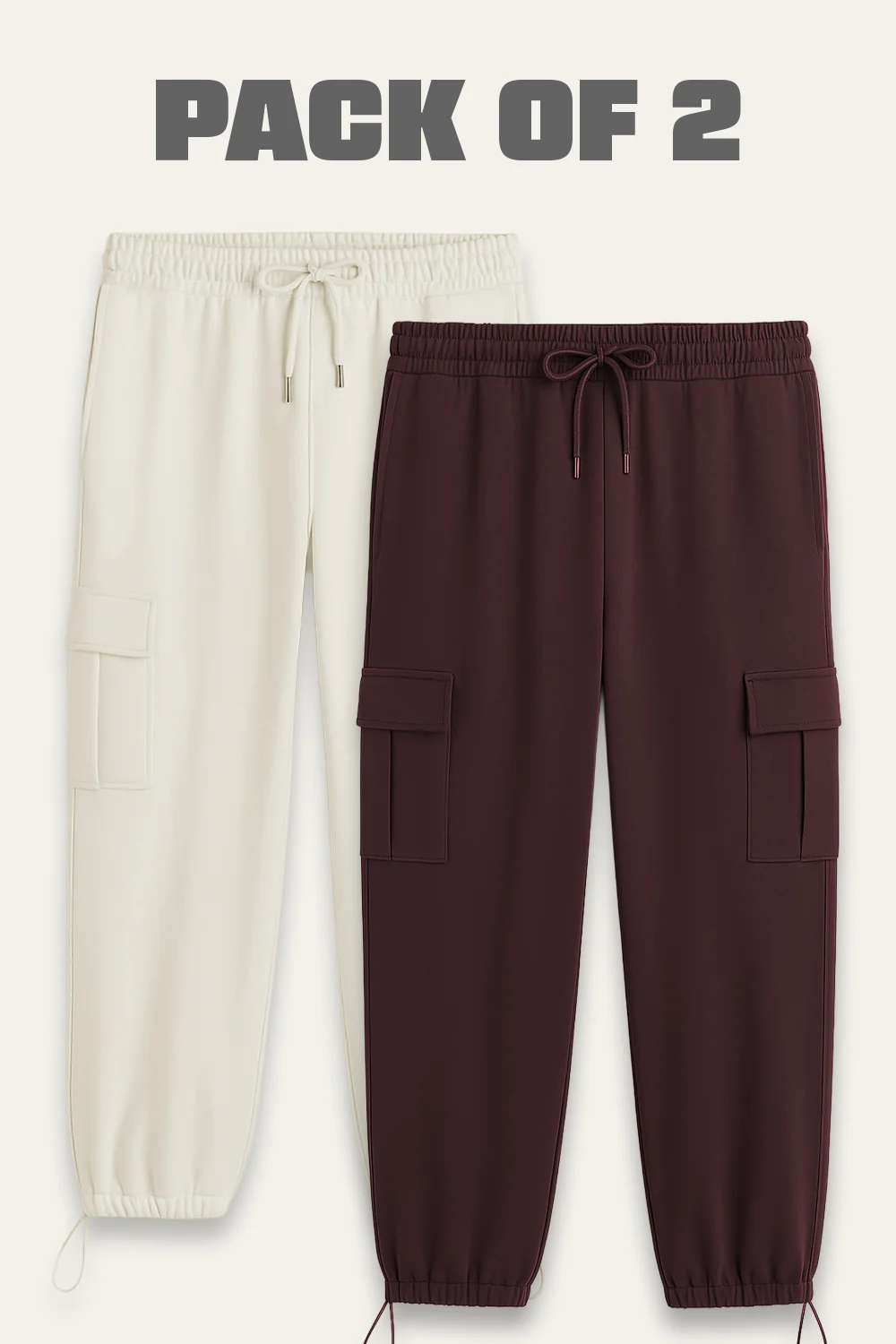2-Pack Relaxed Fit Cargo Joggers - Image 6