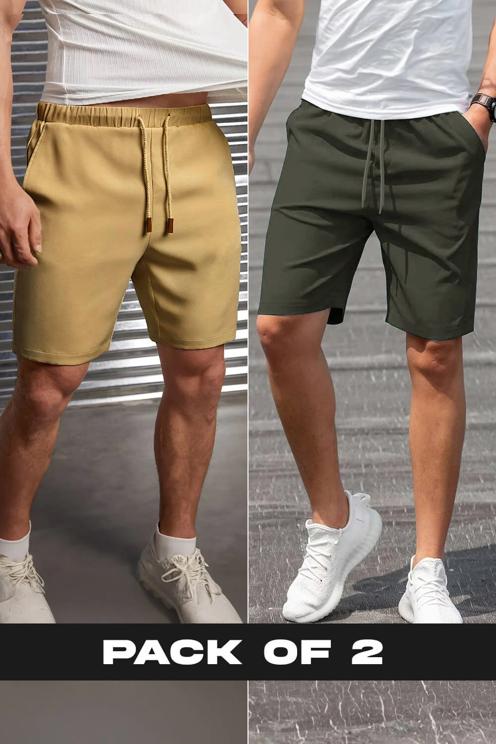 2-Pack Zip Pocket Shorts - Image 3