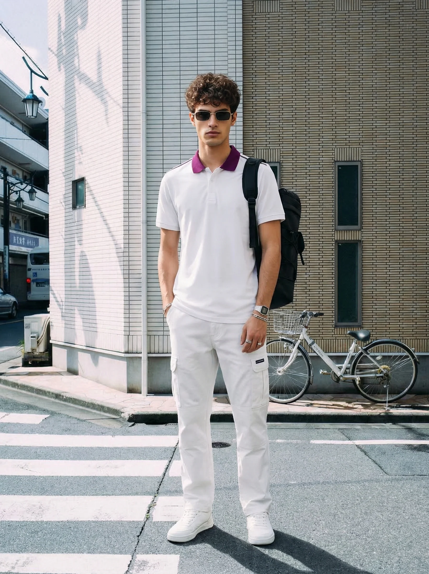 Accent Collar Polo - Image 8