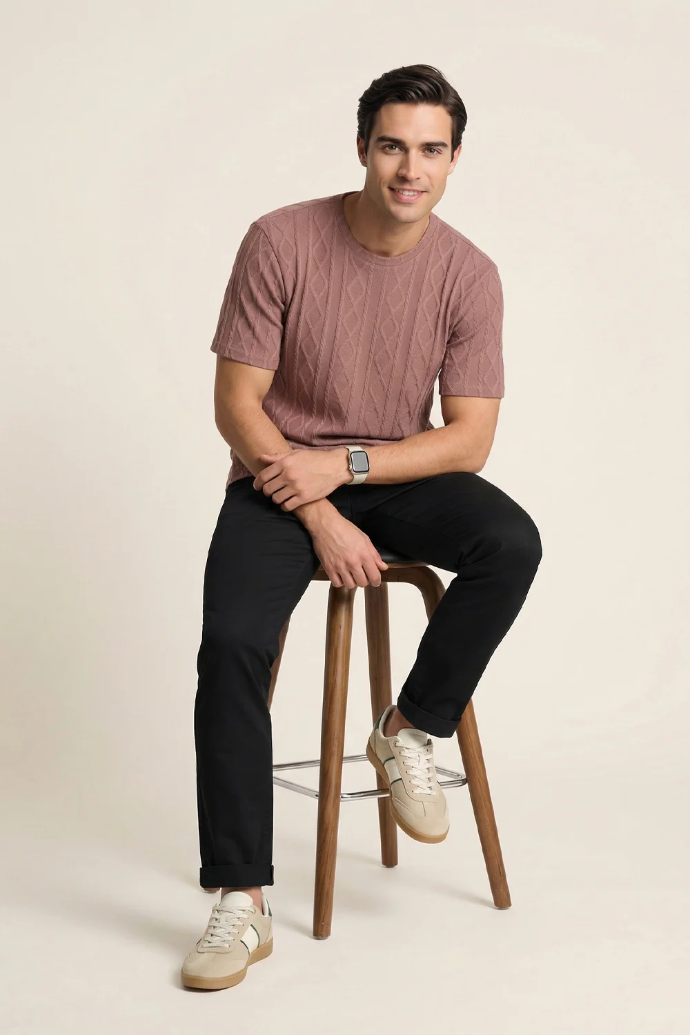 Textured T-Shirt - Image 13