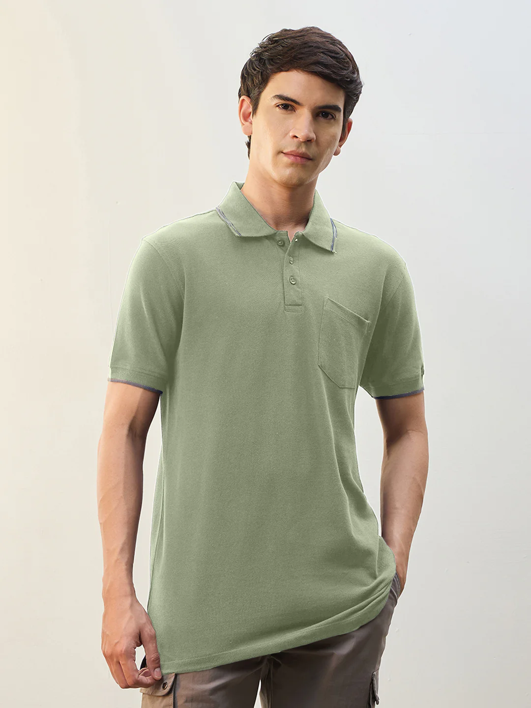 Axis Signature Pocket Polo T-Shirt - Image 35