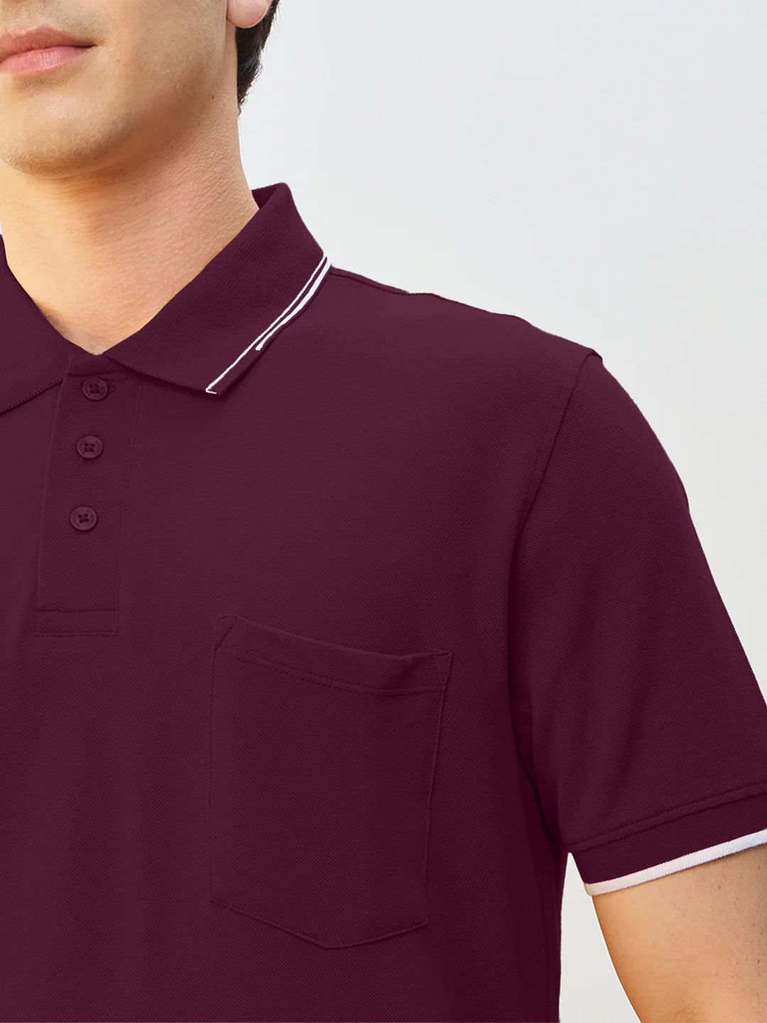 Axis Signature Pocket Polo T-Shirt - Image 6