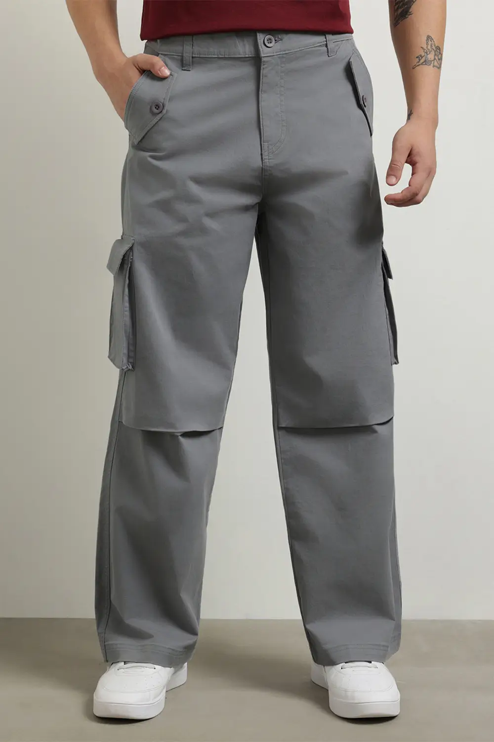 Men's Super Baggy Cargo Pants - Image 4