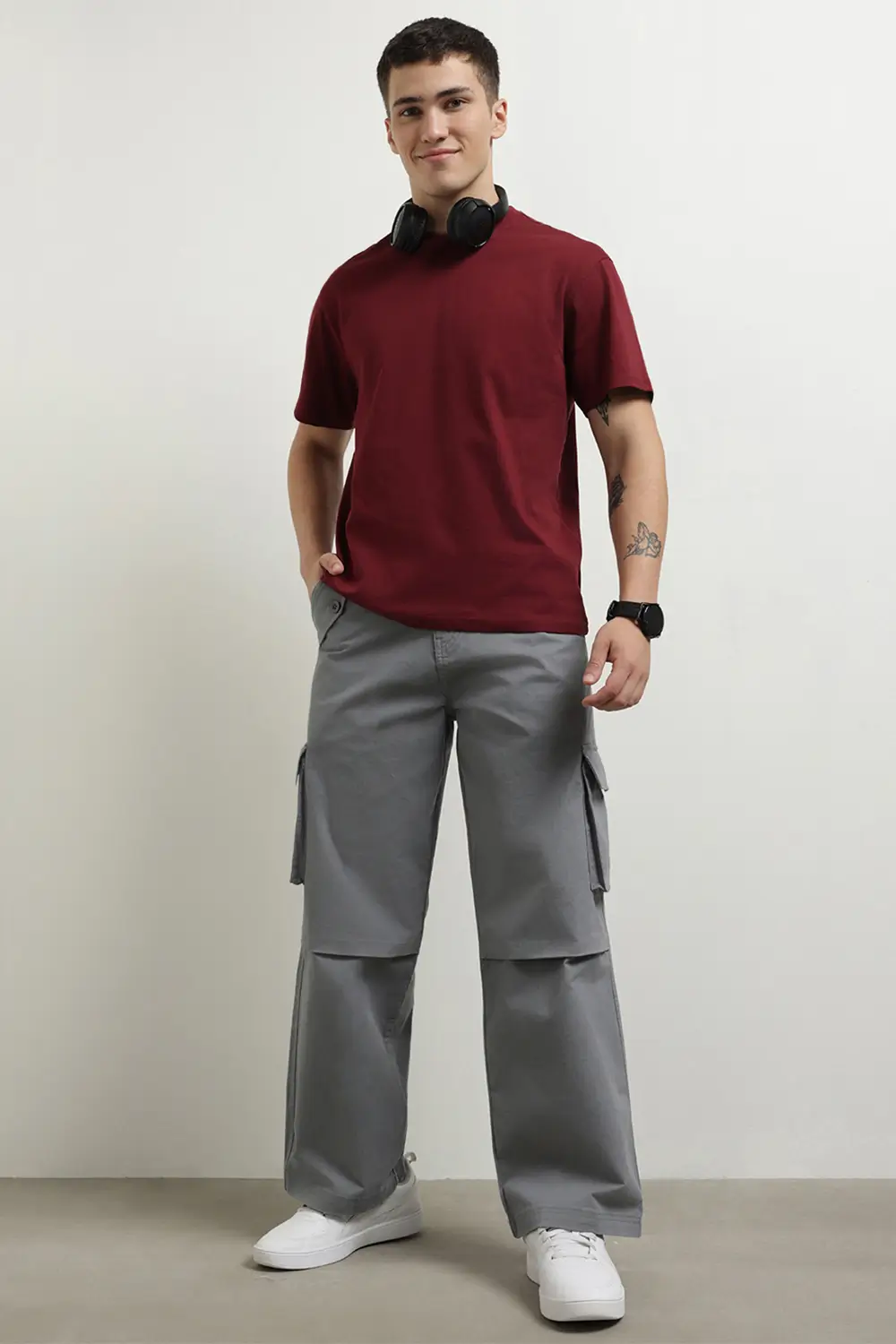 Men's Super Baggy Cargo Pants - Image 5