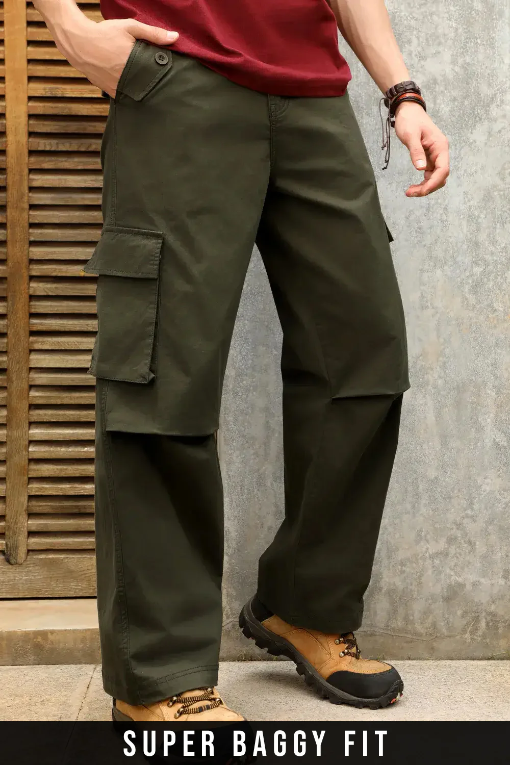 Men's Super Baggy Cargo Pants - Image 22