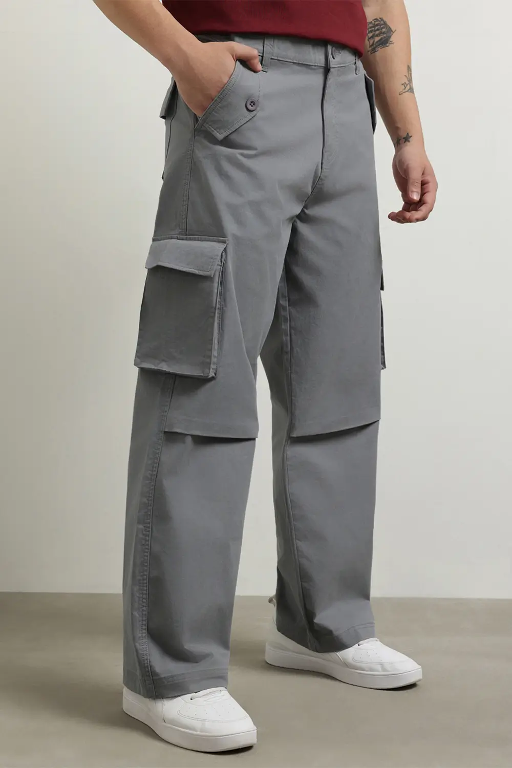 Men's Super Baggy Cargo Pants - Image 12