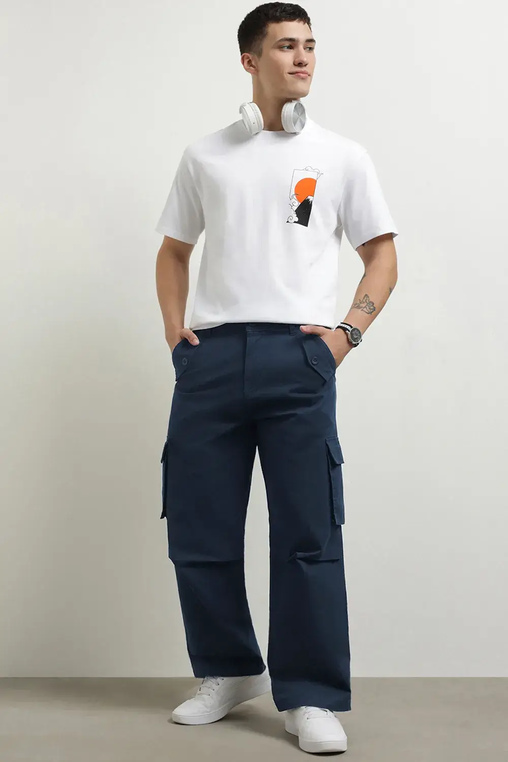 Men's Super Baggy Cargo Pants - Image 5