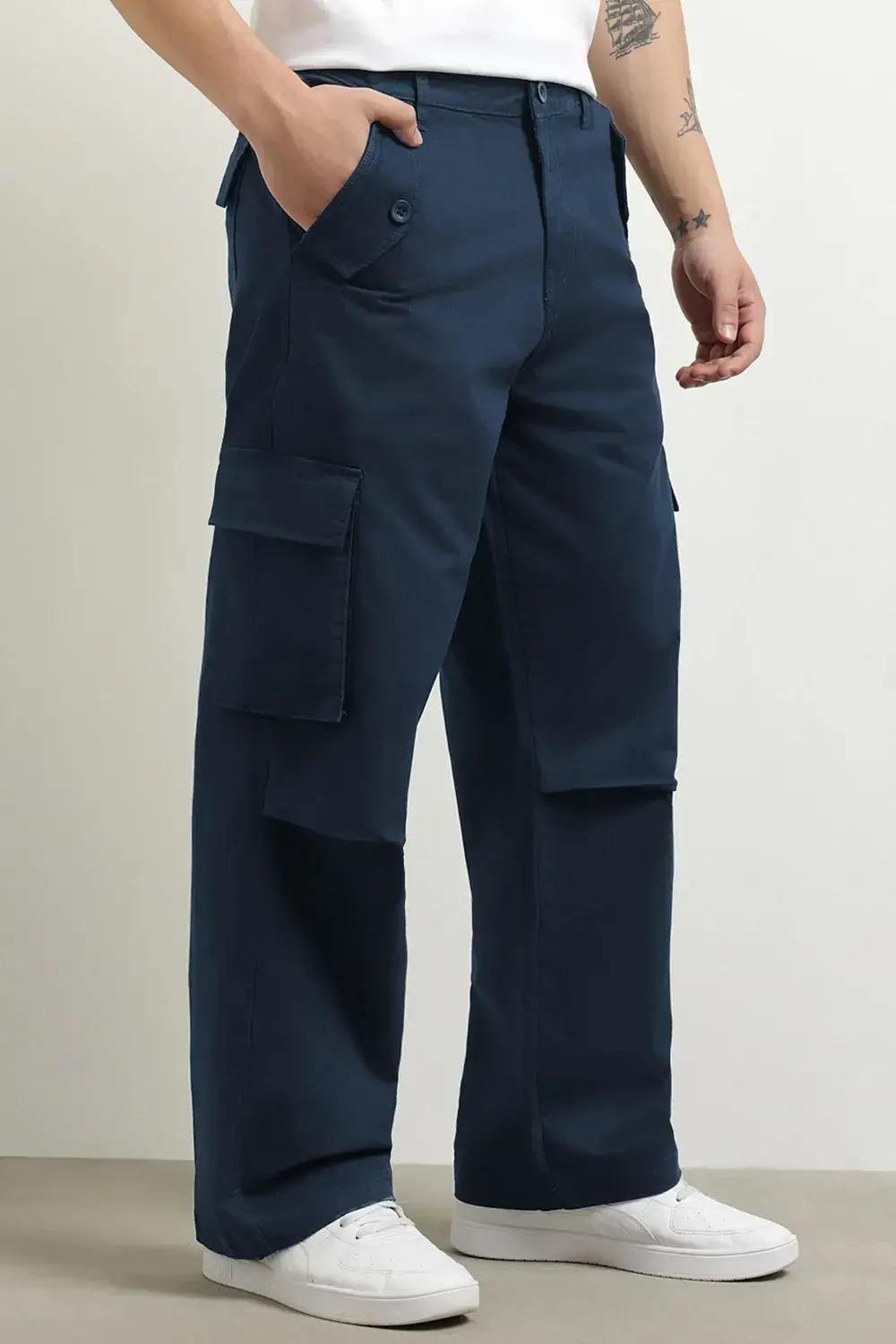 Men's Super Baggy Cargo Pants - Image 6