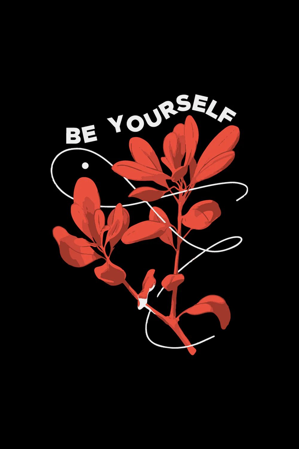 Be Yourself V2 Oversized T-Shirt - Image 2