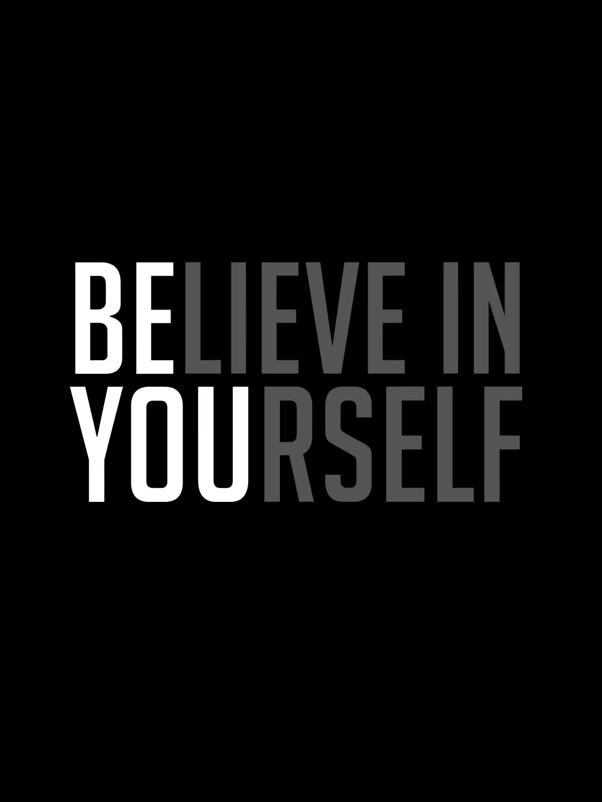Unisex Fit Believe In Yourself Classic Hoodie - Image 3