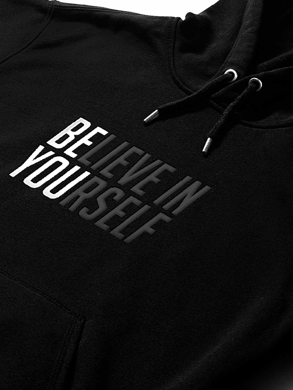 Unisex Fit Believe In Yourself Classic Hoodie - Image 4