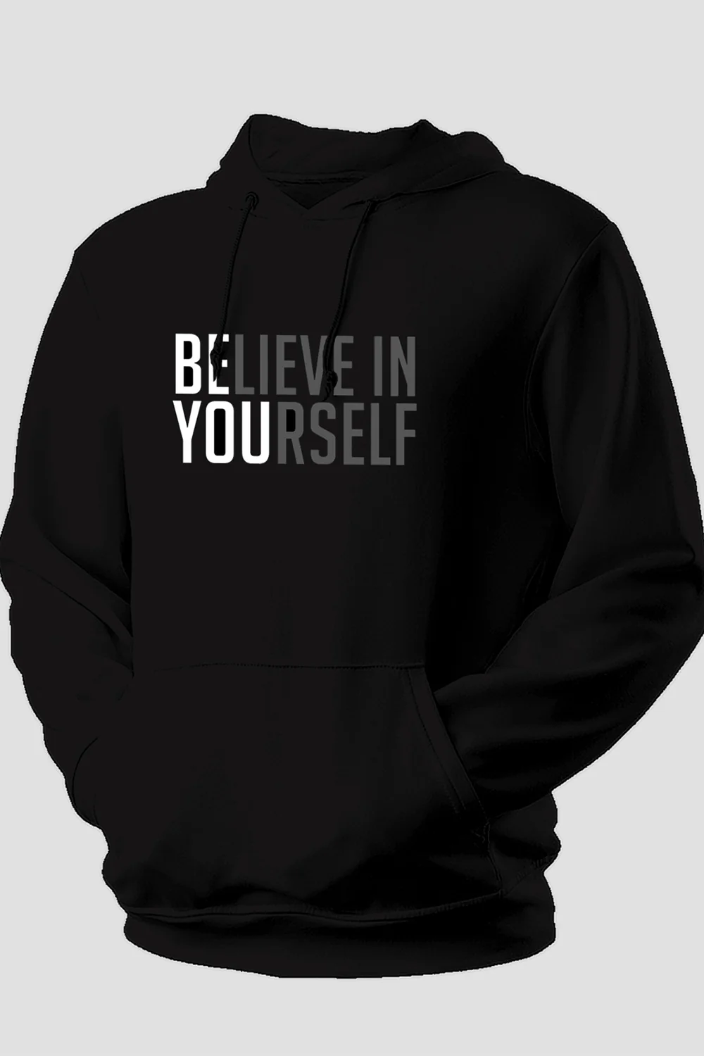 Unisex Fit Believe In Yourself Classic Hoodie - Image 5