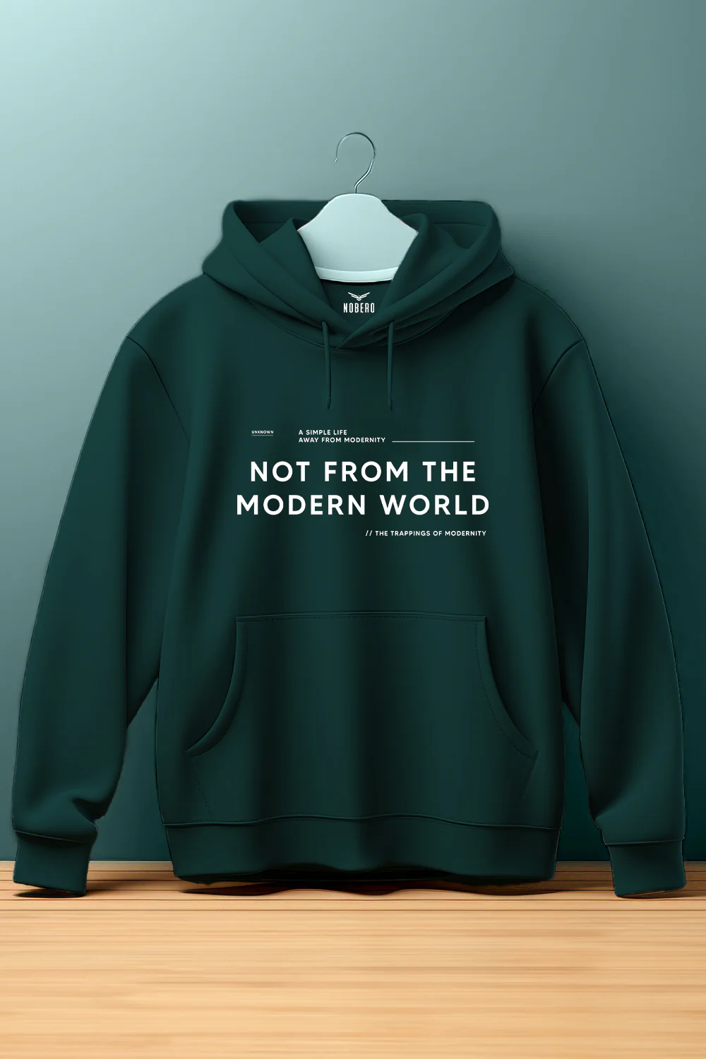 Unisex Fit Not From Modern World Classic Hoodie - Image 2
