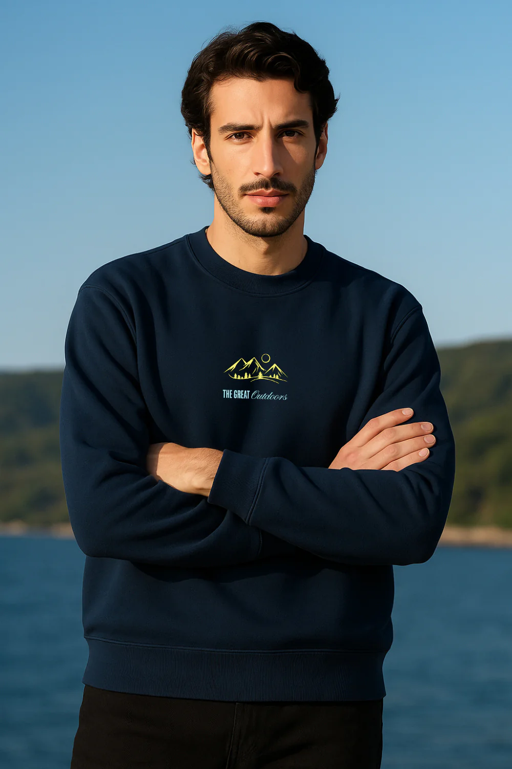Campsite Oversized  Sweatshirt - Image 2