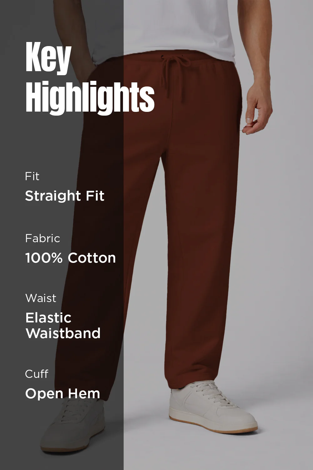 Classic Straight Fit Joggers - Image 2