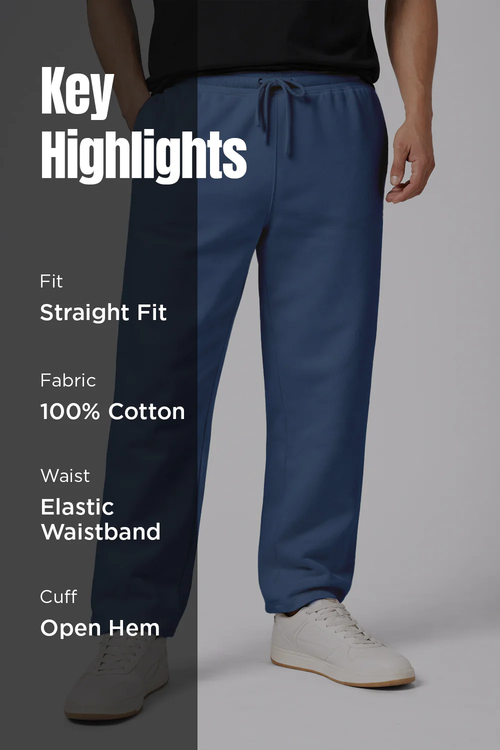 Classic Straight Fit Joggers - Image 2
