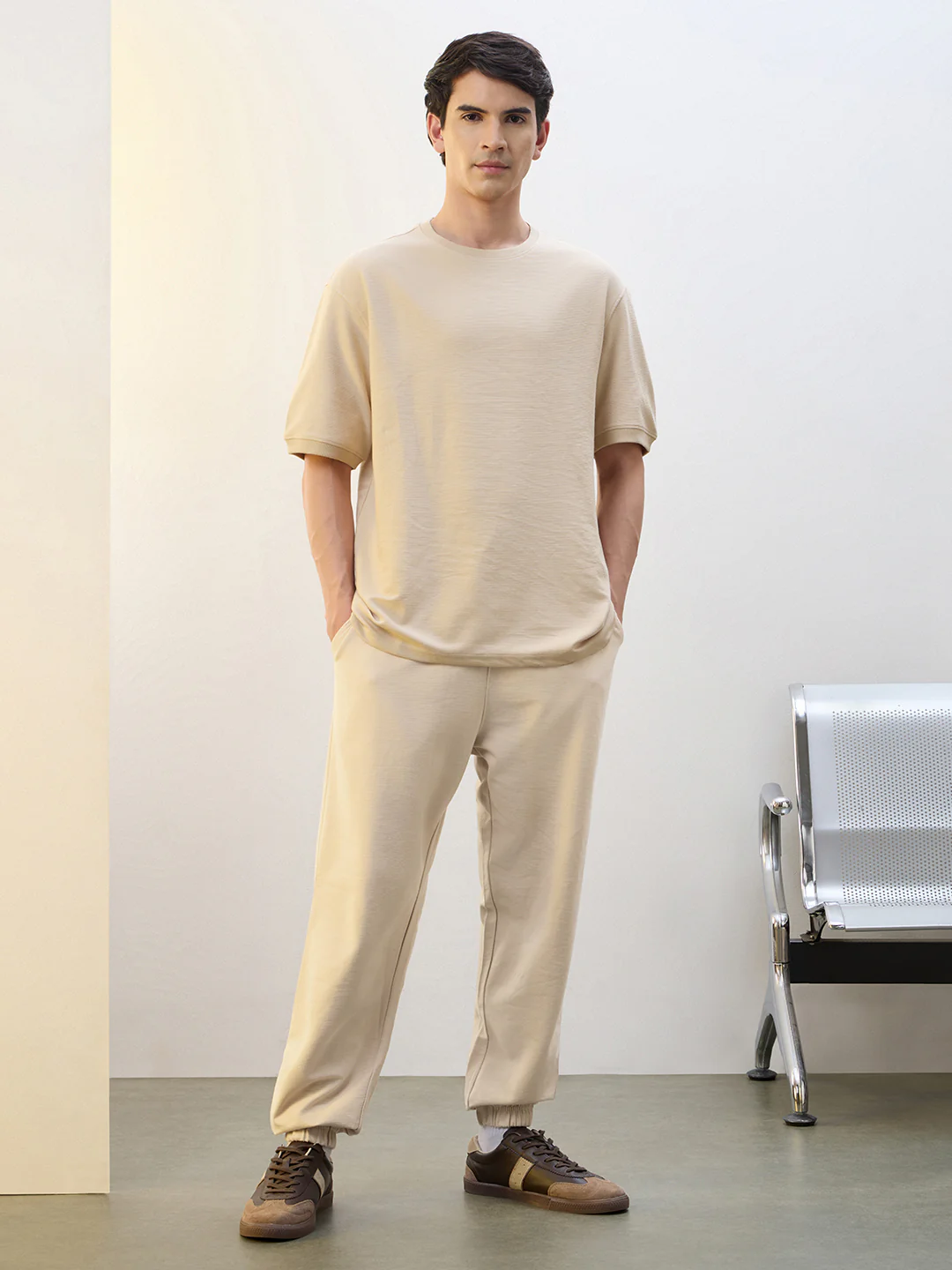 Textured Oversized Co-ord Set - Image 2