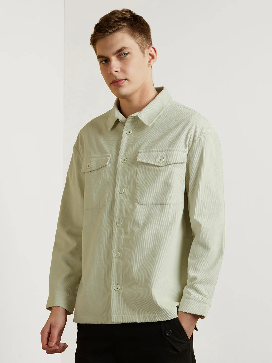Corduroy Textured Shackets - Image 29