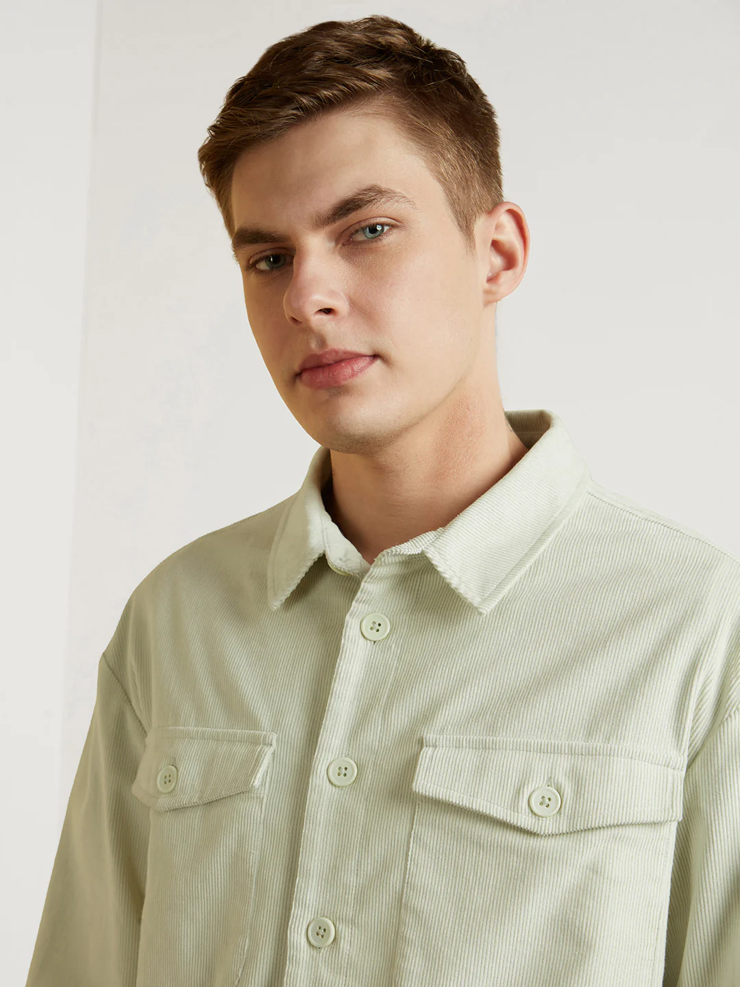 Corduroy Textured Shackets - Image 31