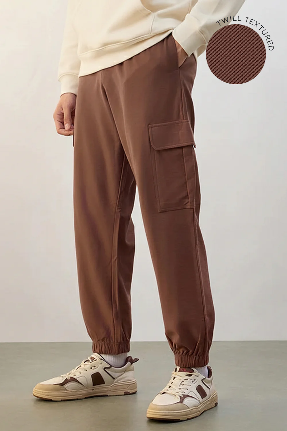 Premium Textured Joggers - Image 48