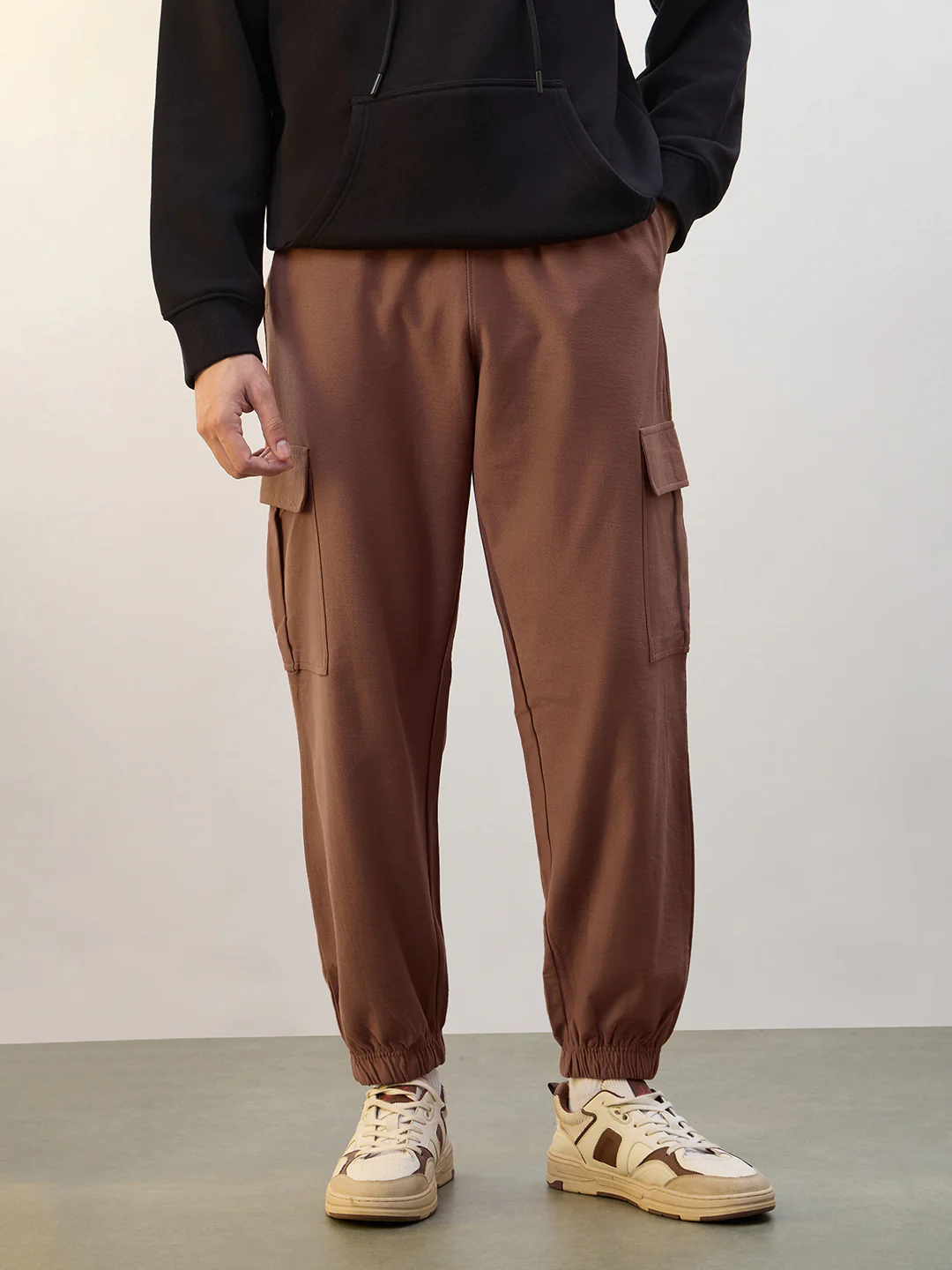 Premium Textured Joggers - Image 37
