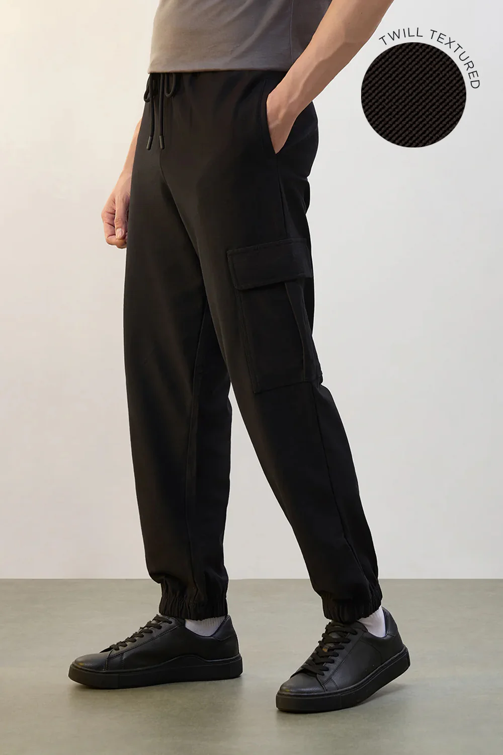 Premium Textured Joggers - Image 49