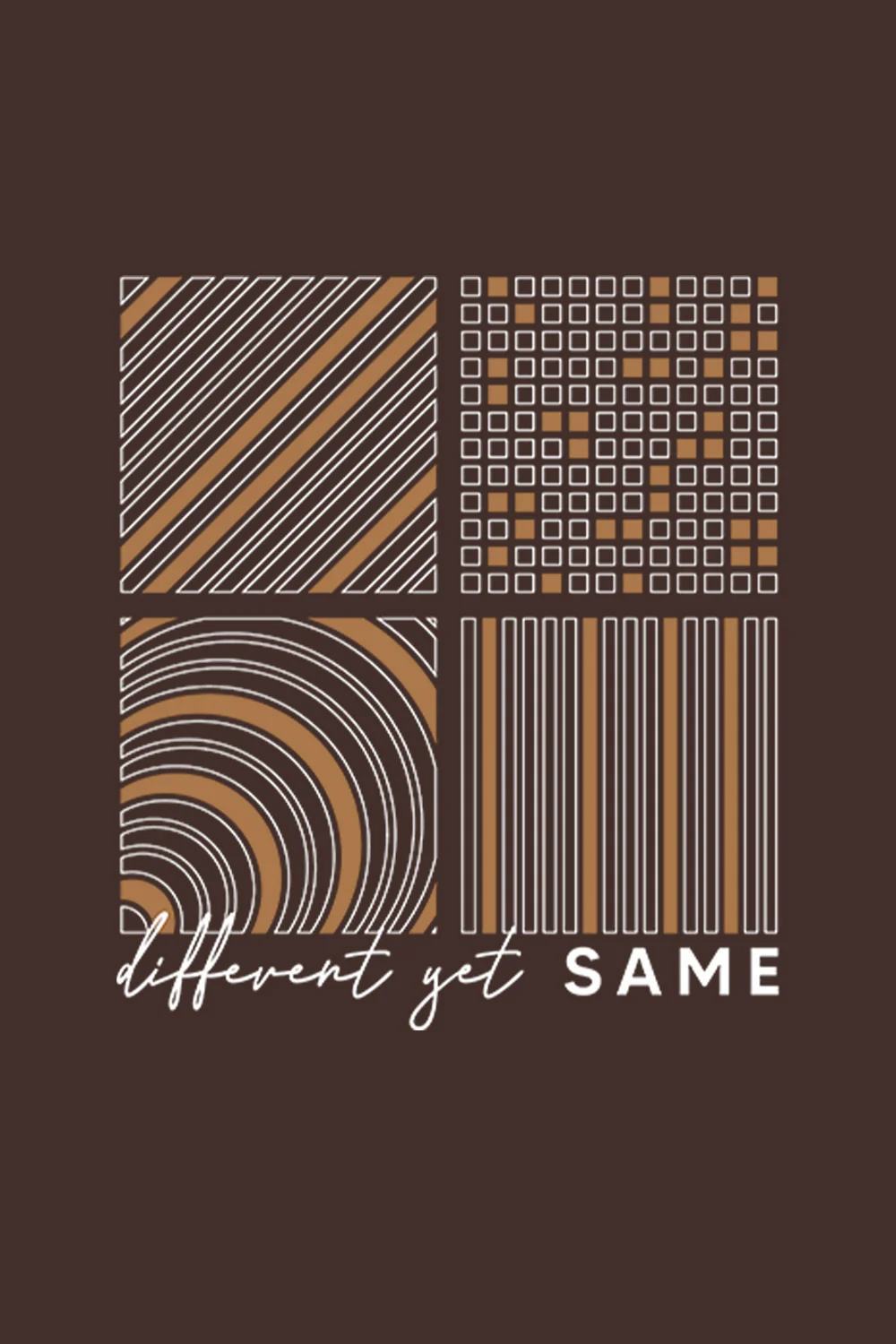 Different Yet same Classic Fit T-Shirt - Image 2