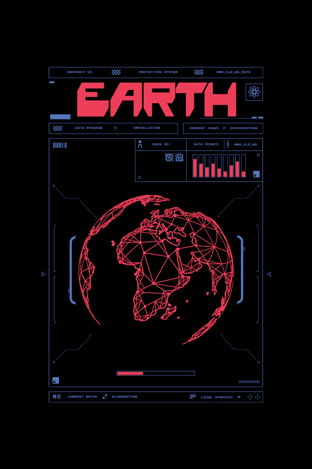 Earth Classic Fit T-Shirt - Image 2