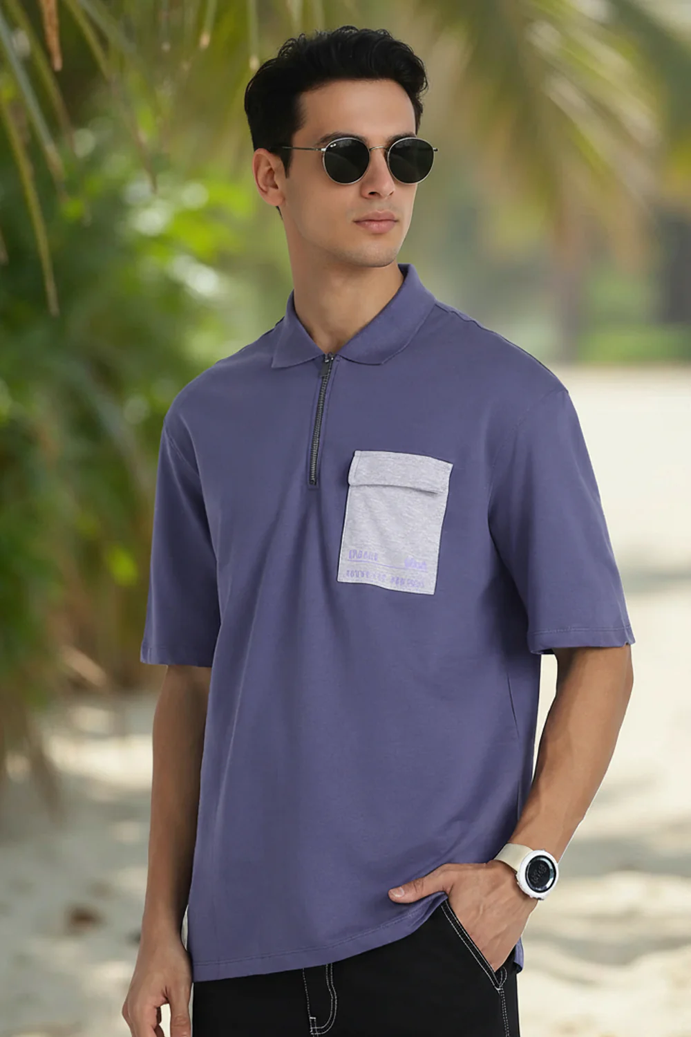 Elevated Contrast Polo - Image 2