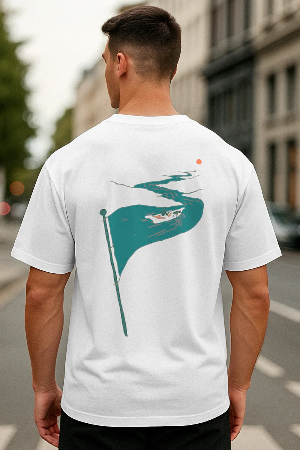 Flag Oversized T-Shirt - Image 2
