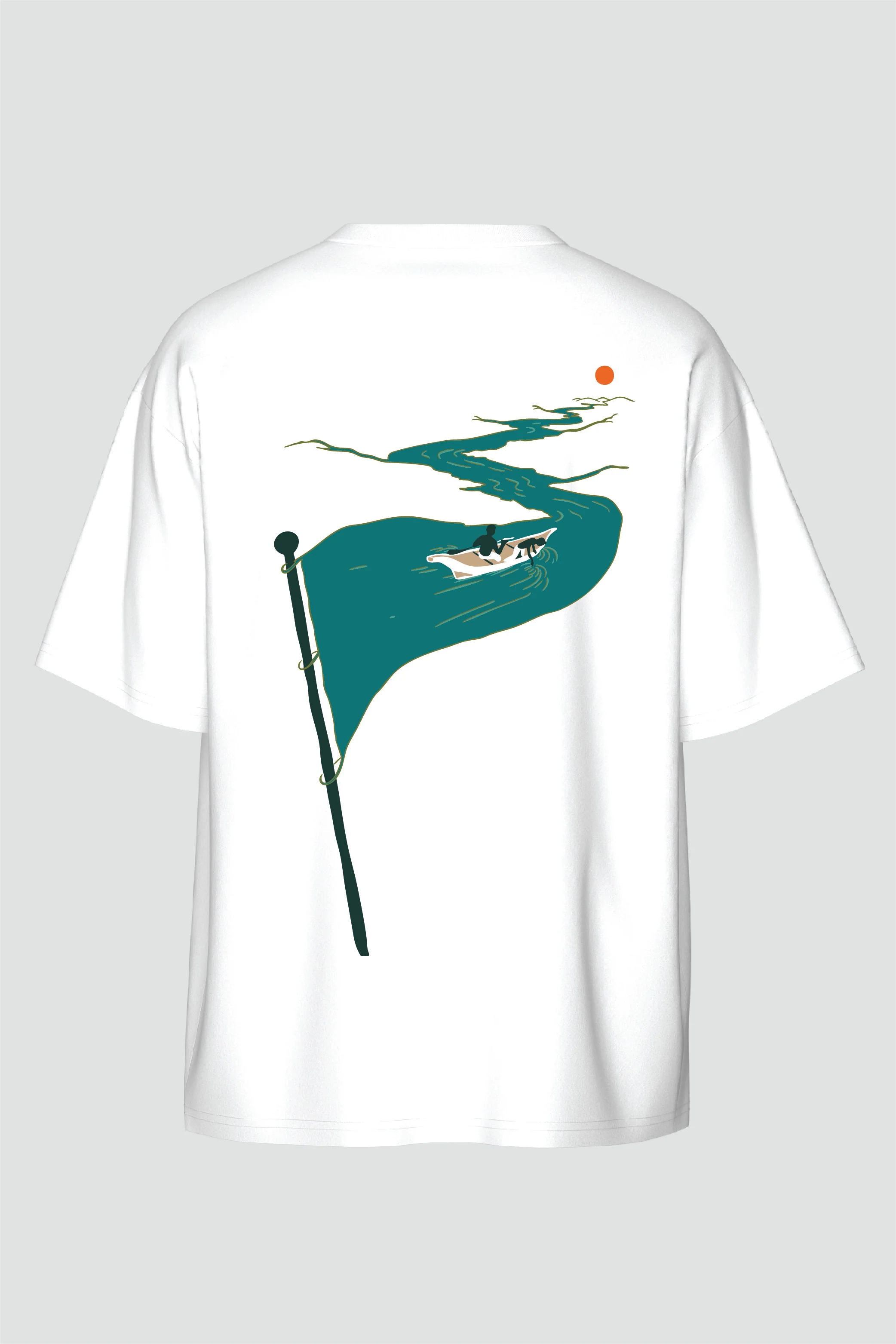 Flag Oversized T-Shirt - Image 4