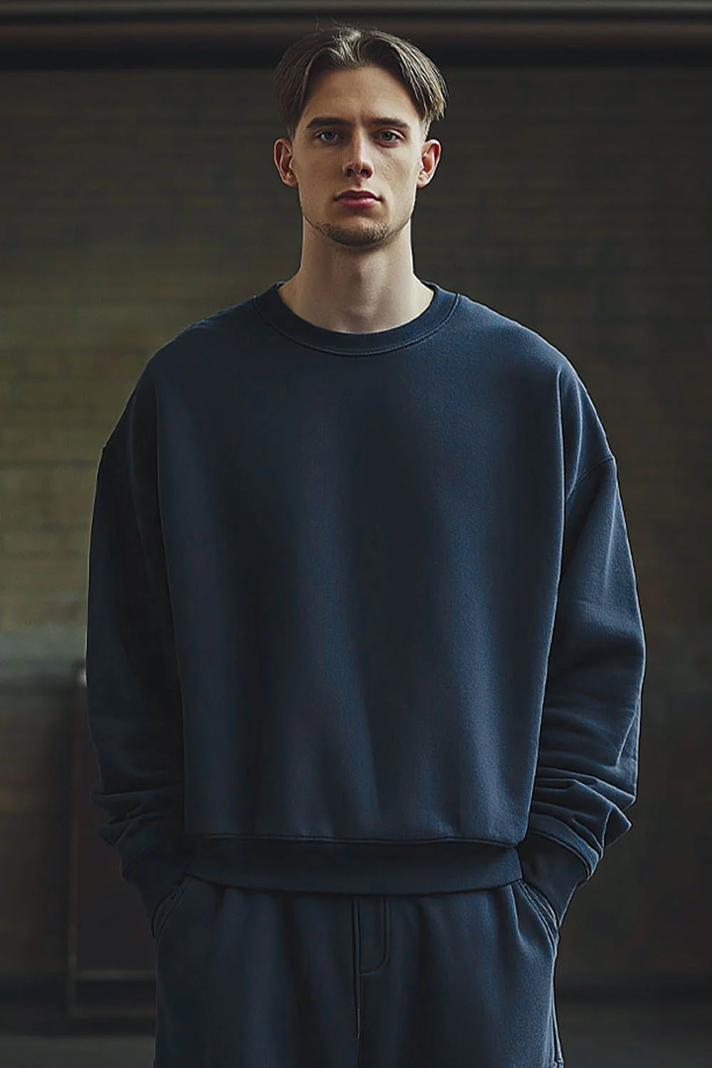 Heavy Duty Oversized Men Sweatshirt Co-ord - Image 15