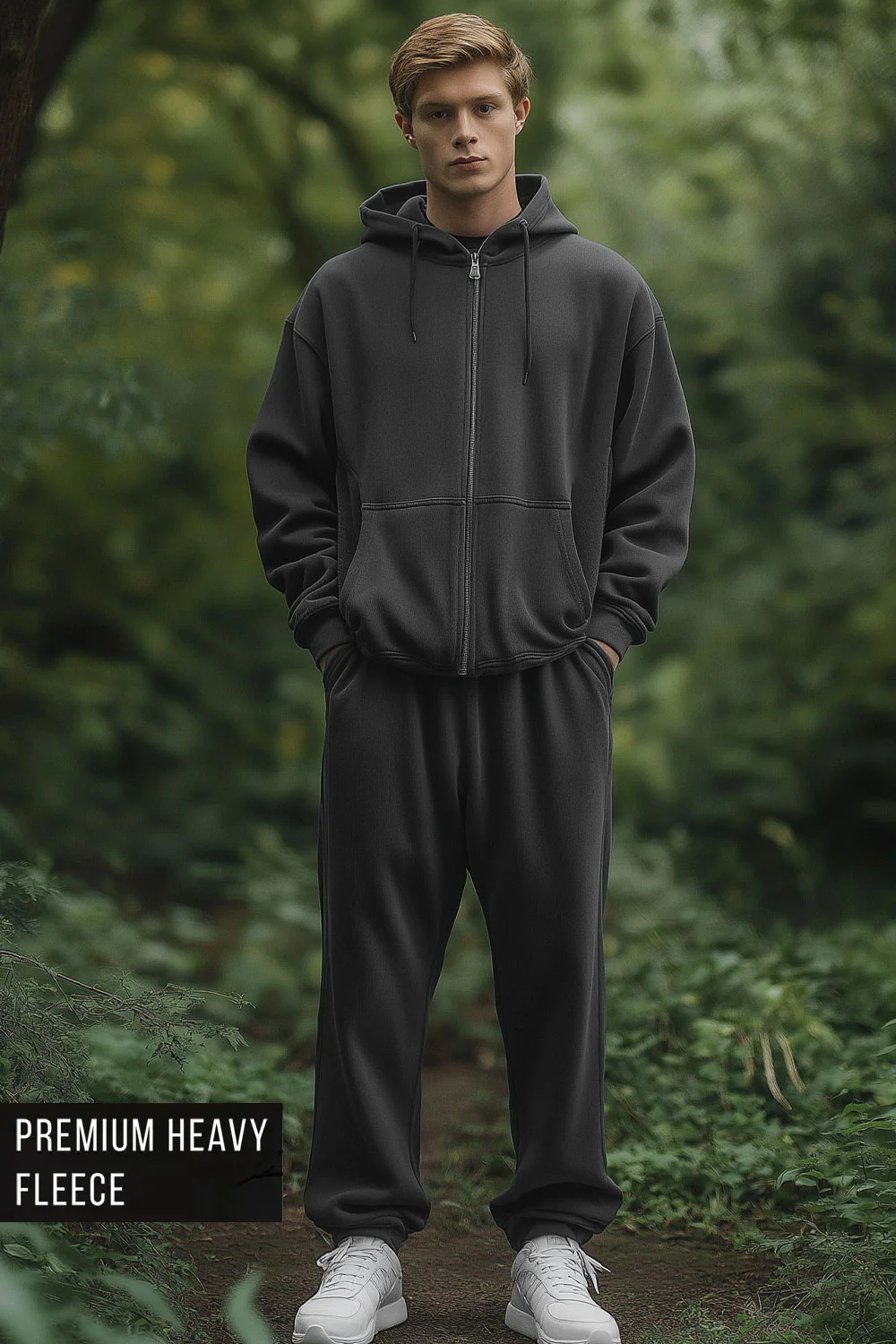 Heavy Duty Zipper Hoodie Co-ord - Image 8