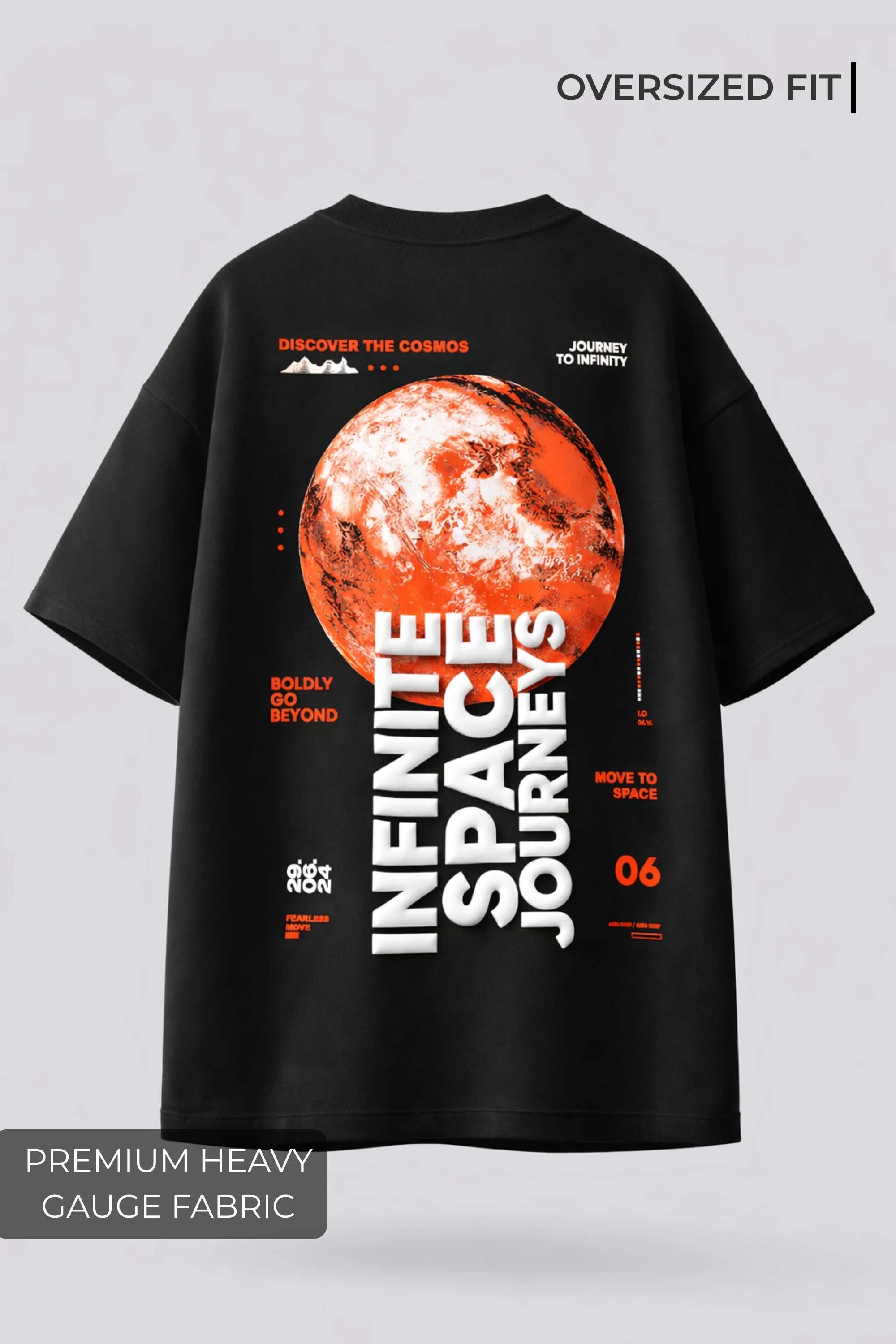 Infinite Space Journeys Oversized T-Shirt - Image 6
