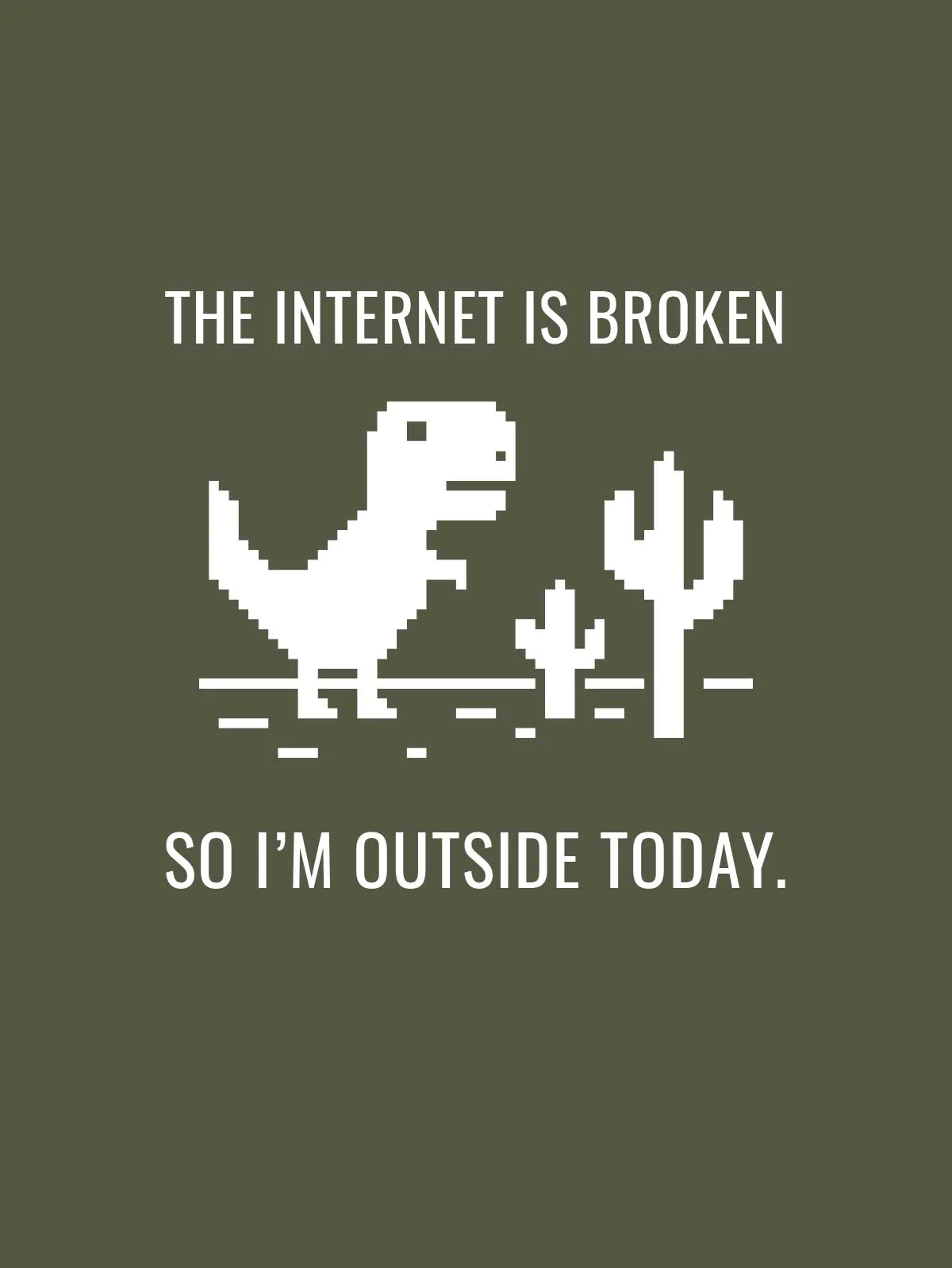 Unisex Fit Internet Is Broken Classic Hoodie - Image 3