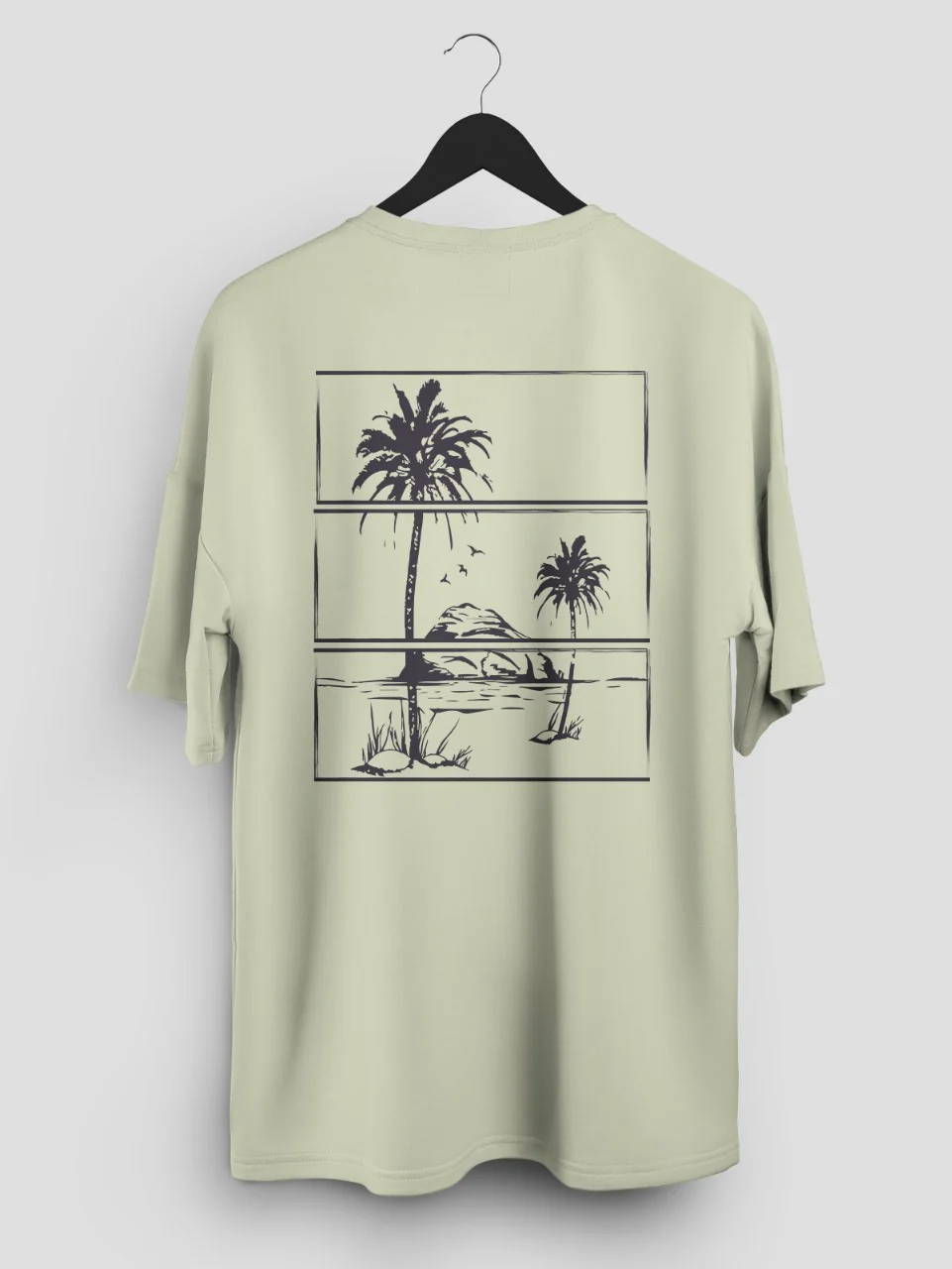 Island Oversized T-Shirt - Image 4