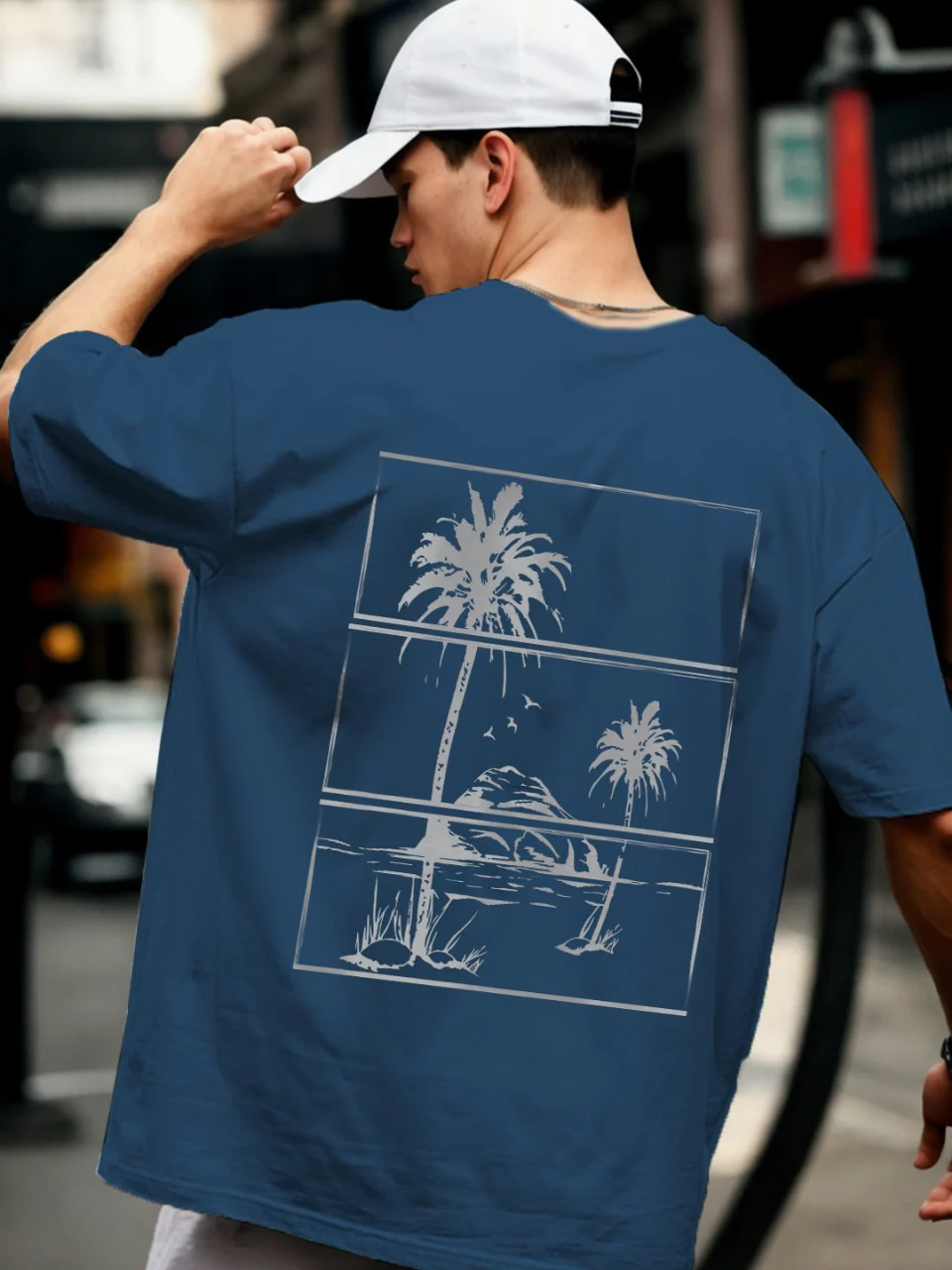Island Oversized T-Shirt - Image 6