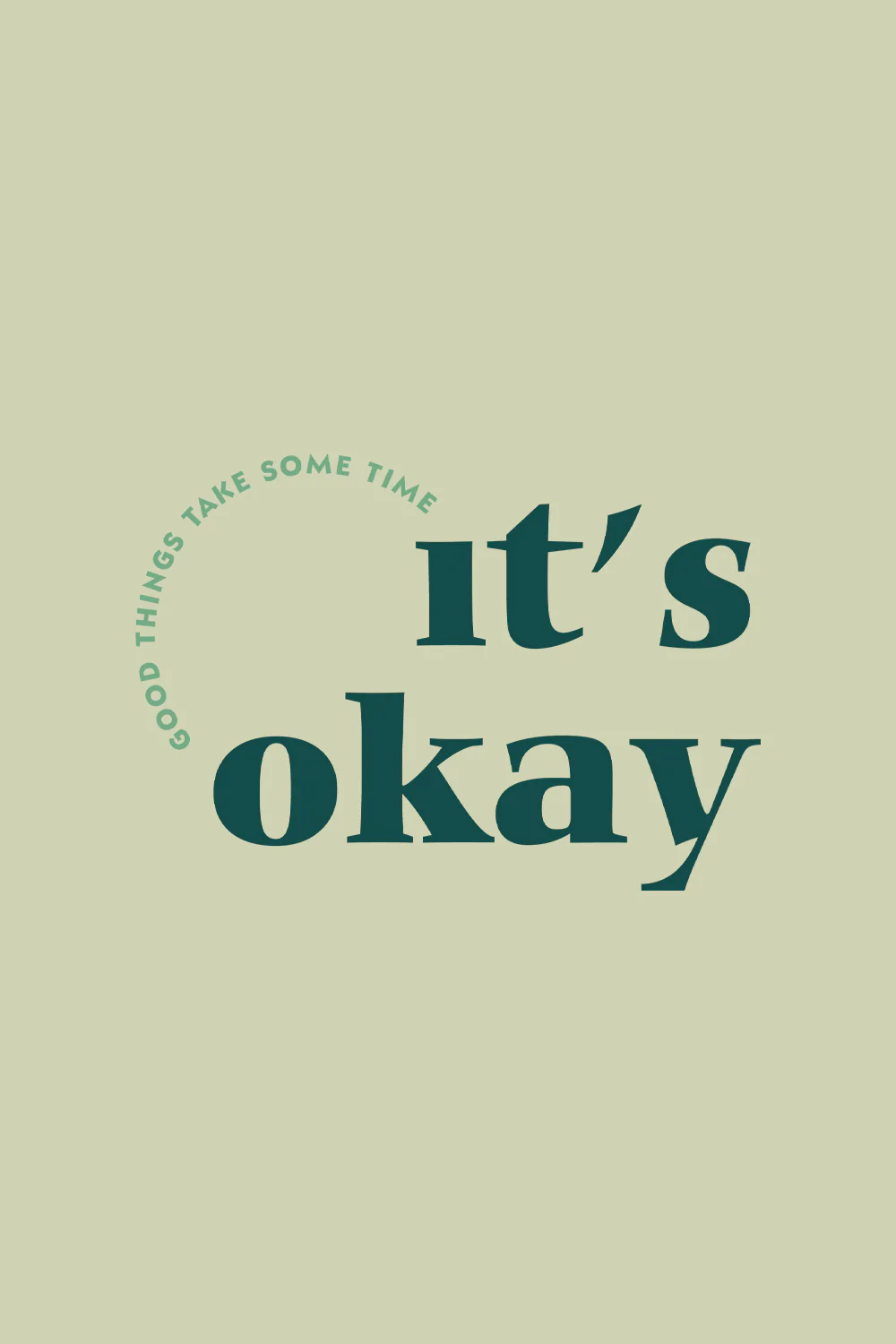 It's okay Classic Fit T-Shirt - Image 3
