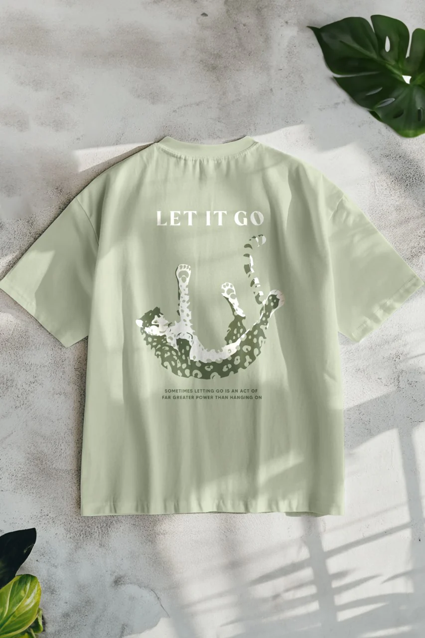 Let it Go Oversized T-Shirt - Image 4