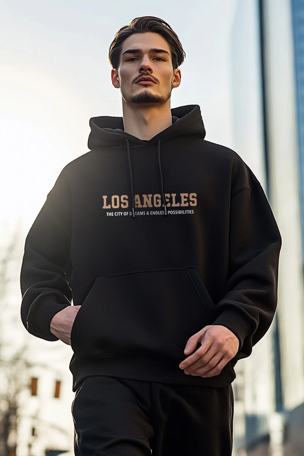 Los Angeles Oversized Hoodie - Image 2