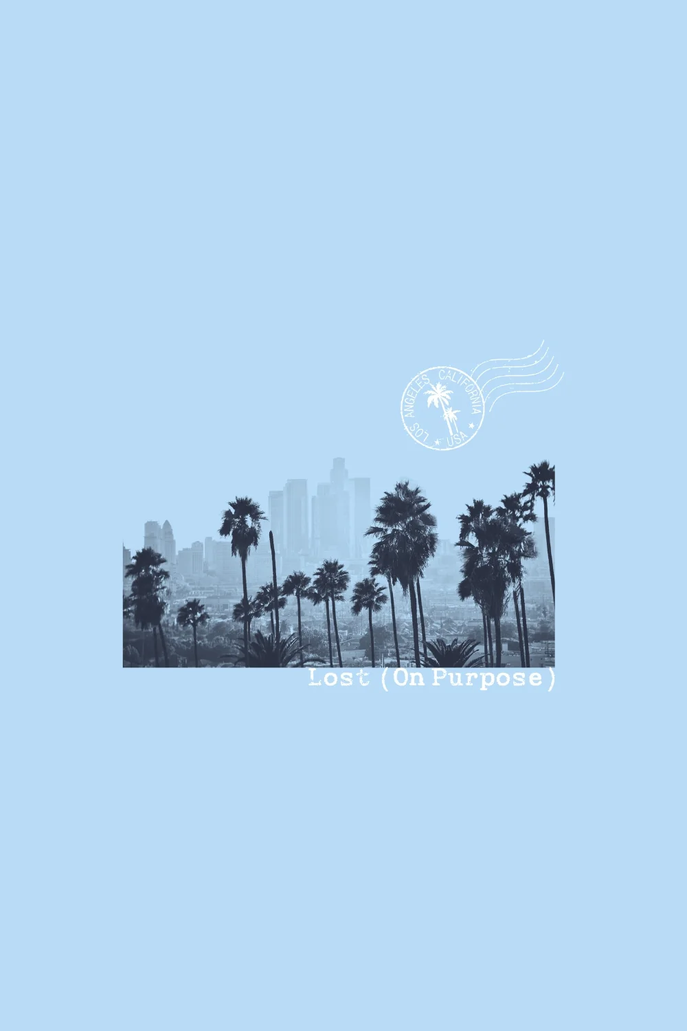 Lost On Purpose Classic Fit T-Shirt - Image 2