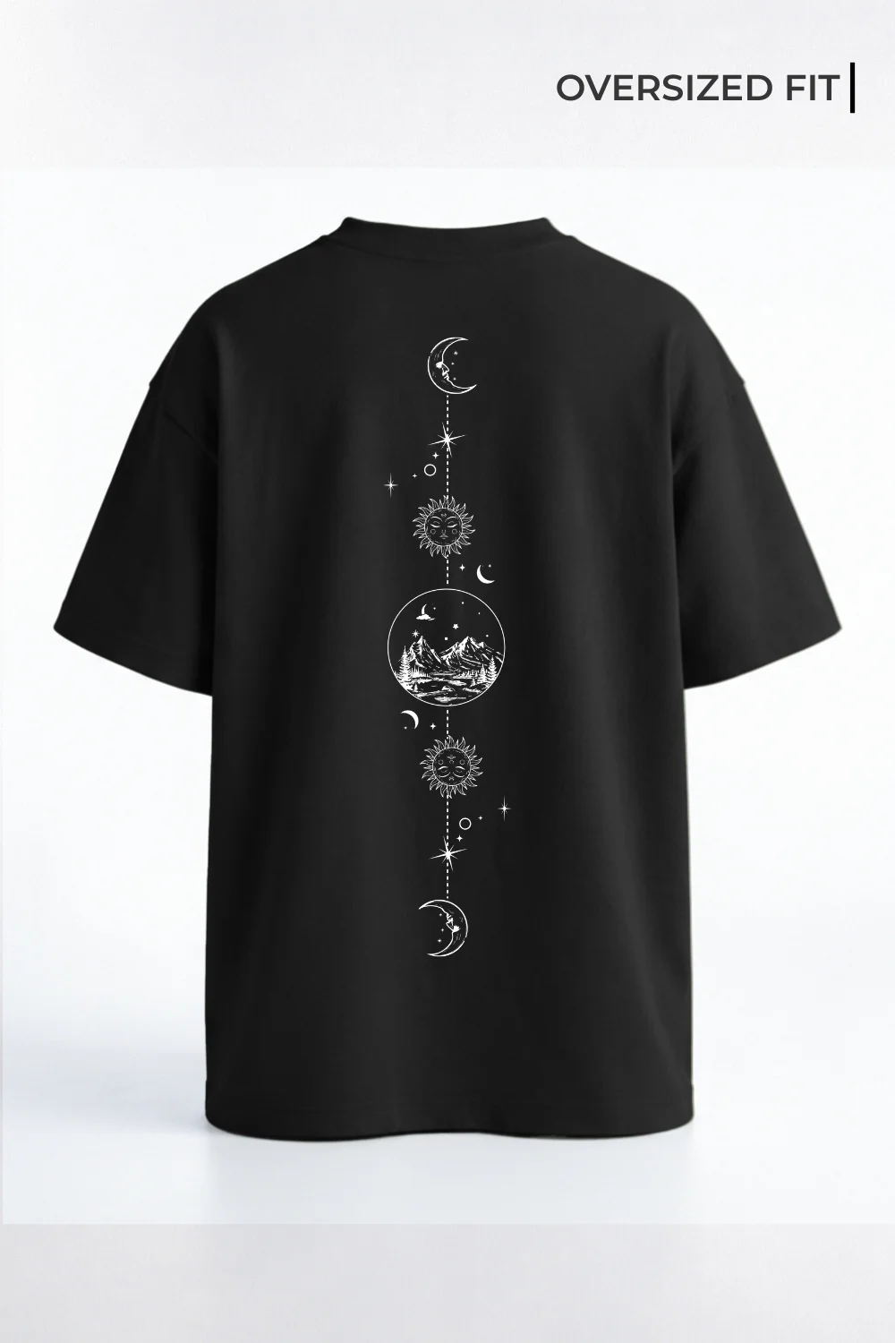 Lunar Echo Oversized T-Shirt - Image 7