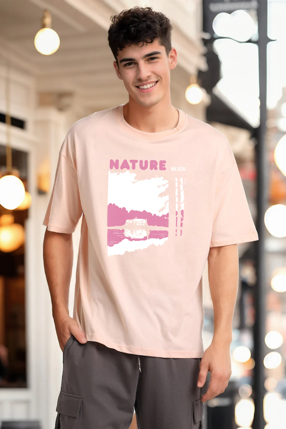 Nature Bliss Oversized T-Shirt - Image 4