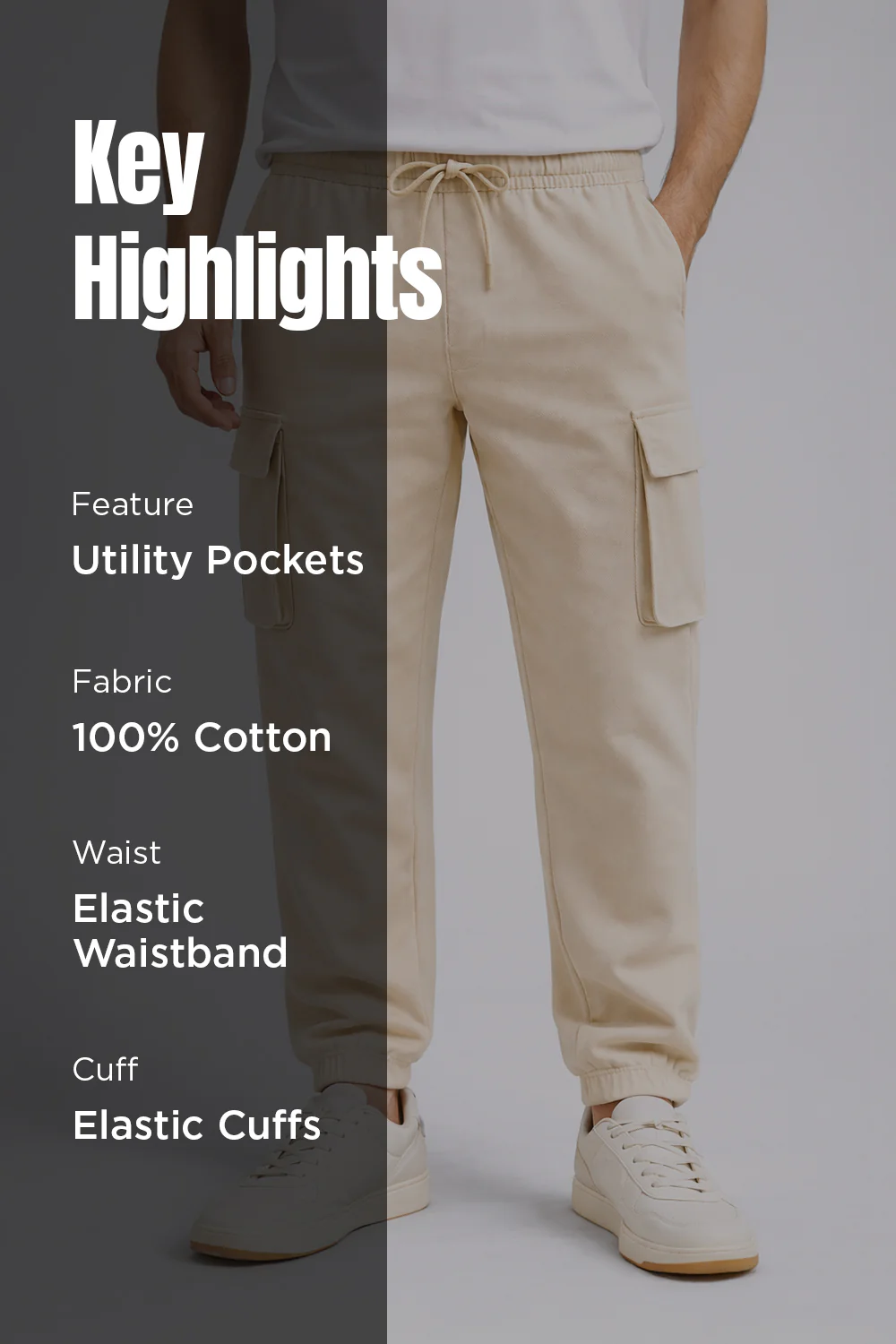 Essential Cargo Joggers - Image 2