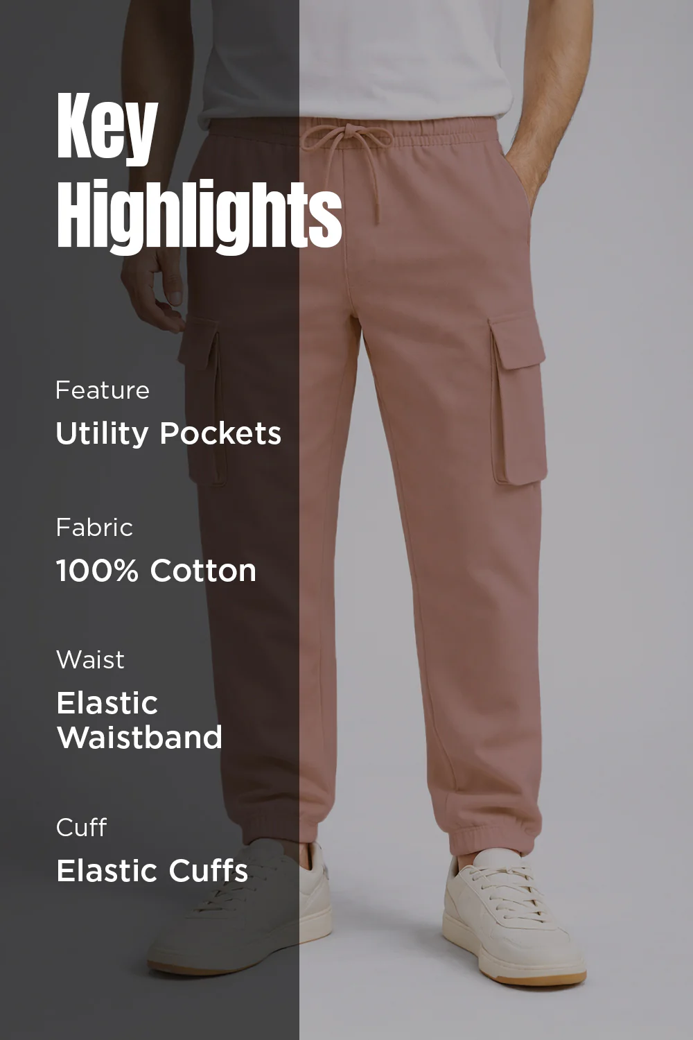 Essential Cargo Joggers - Image 2