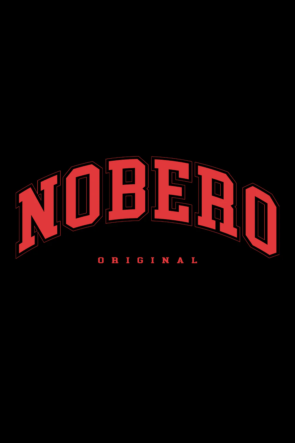 Nobero Original - Black Oversized Hoodie - Image 2